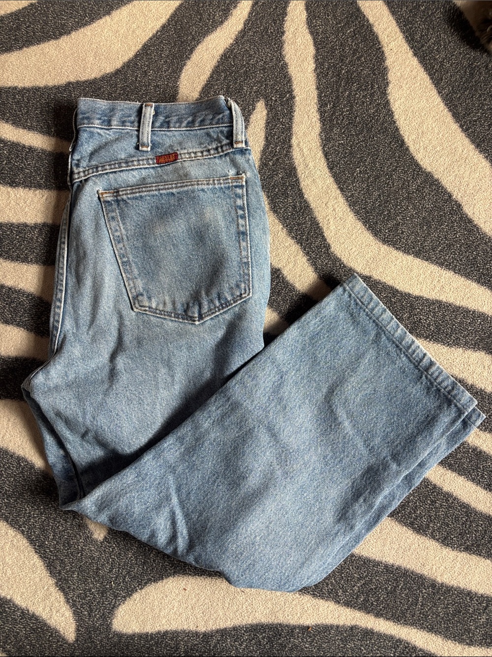 Vintage Rustler Light Blue Denim Jeans